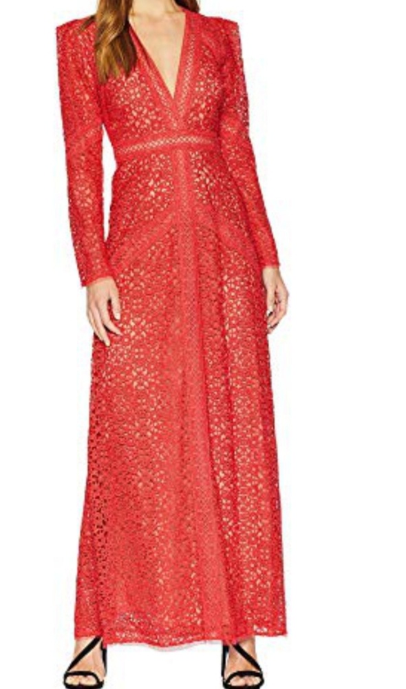 NWT BCBG Maxazaria Mosaic Lace Dress
